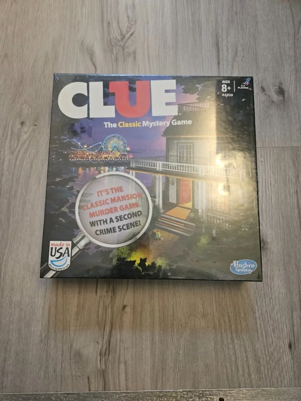 Clue Board Game 2013 Edition w/ 2 Versions: Classic Mansion Game & Boardwalk New